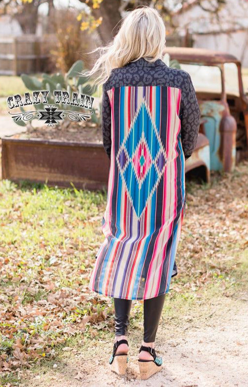 SERAPE FALLS BUTTON-UP