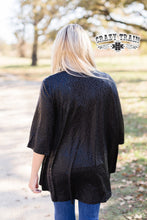 Load image into Gallery viewer, DREAM ON KIMONO {BLACK LEOPARD}
