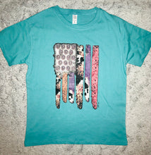 Load image into Gallery viewer, INDEPENDENCE TURQUOISE YOUTH SHIRT
