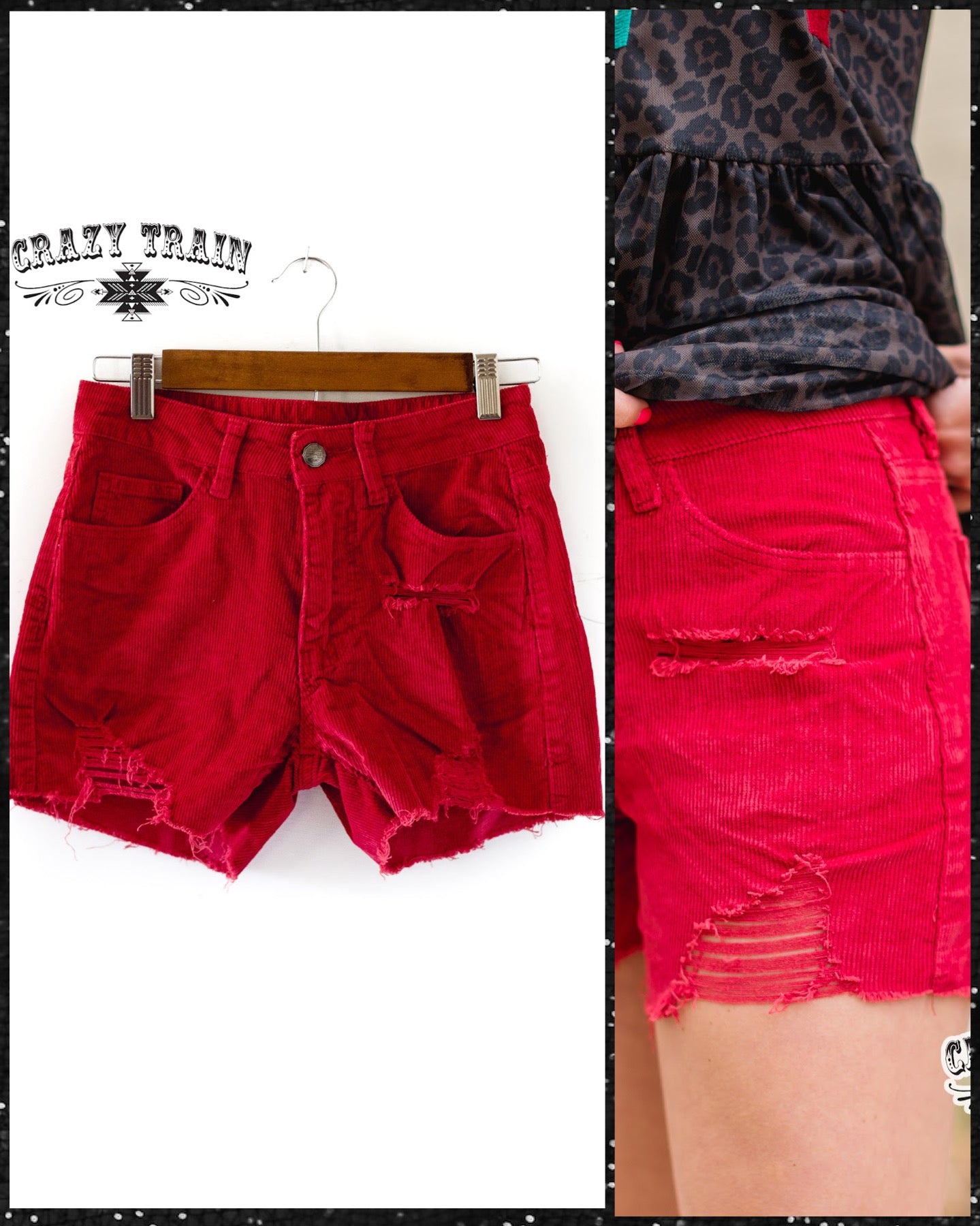 LIL RED RODEO SHORTS