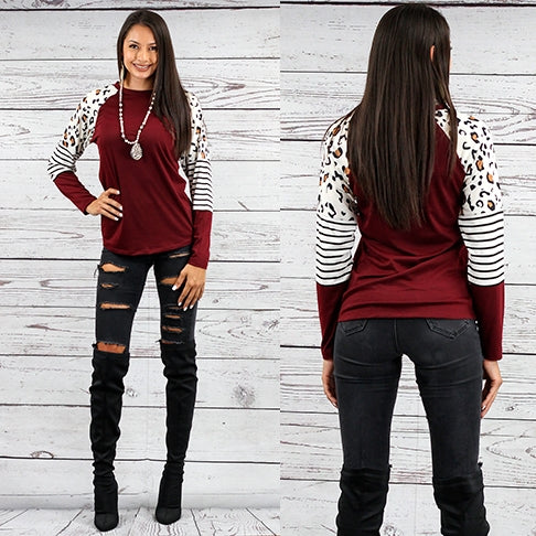 MAROON DAYS TOP