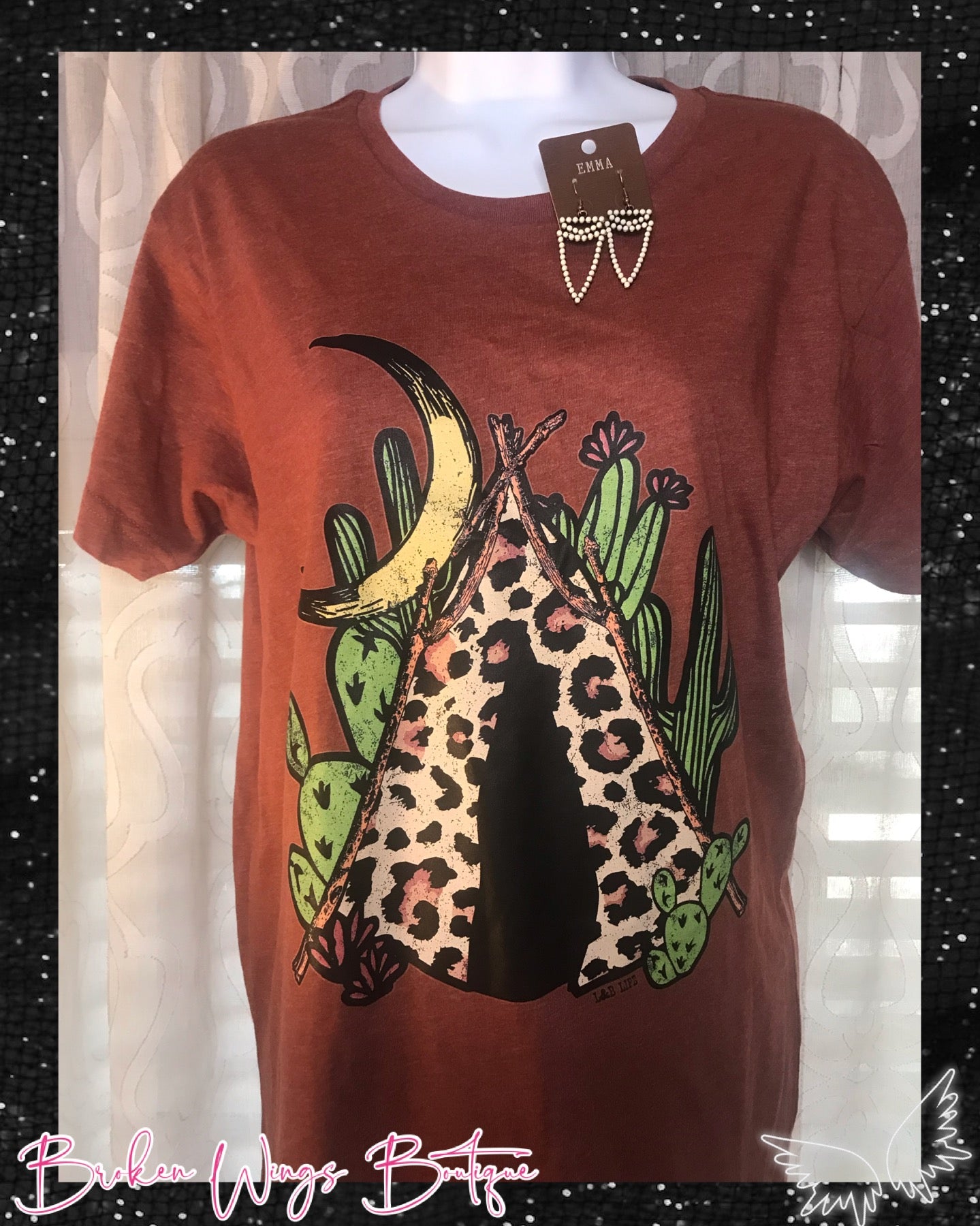 LEOPARD TEEPEE TEE