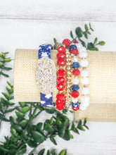 Load image into Gallery viewer, PATRIOTIC BRACELET SET
