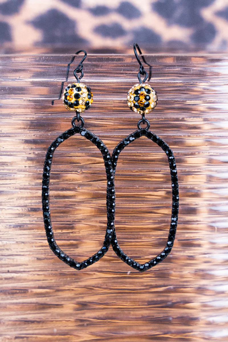 LOREAN LEOPARD EARRINGS