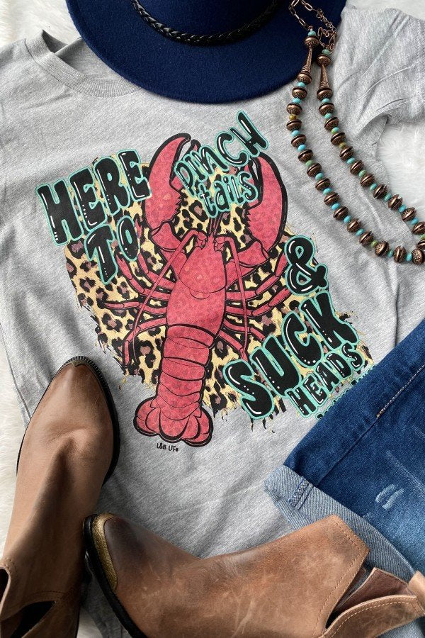 HERE FOR THE CRAWFISH TEE