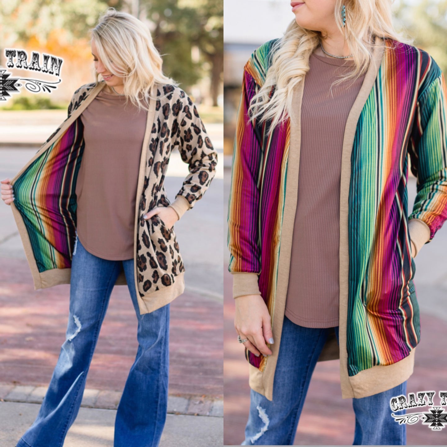 RAVE {REVERSIBLE} CARDIGAN