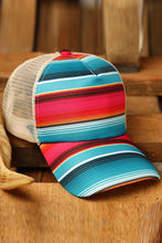 Load image into Gallery viewer, SERAPE {CRISS-CROSS BACK} HAT
