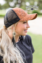 Load image into Gallery viewer, LEATHER LADY CAP {TOOLED LEATHER}
