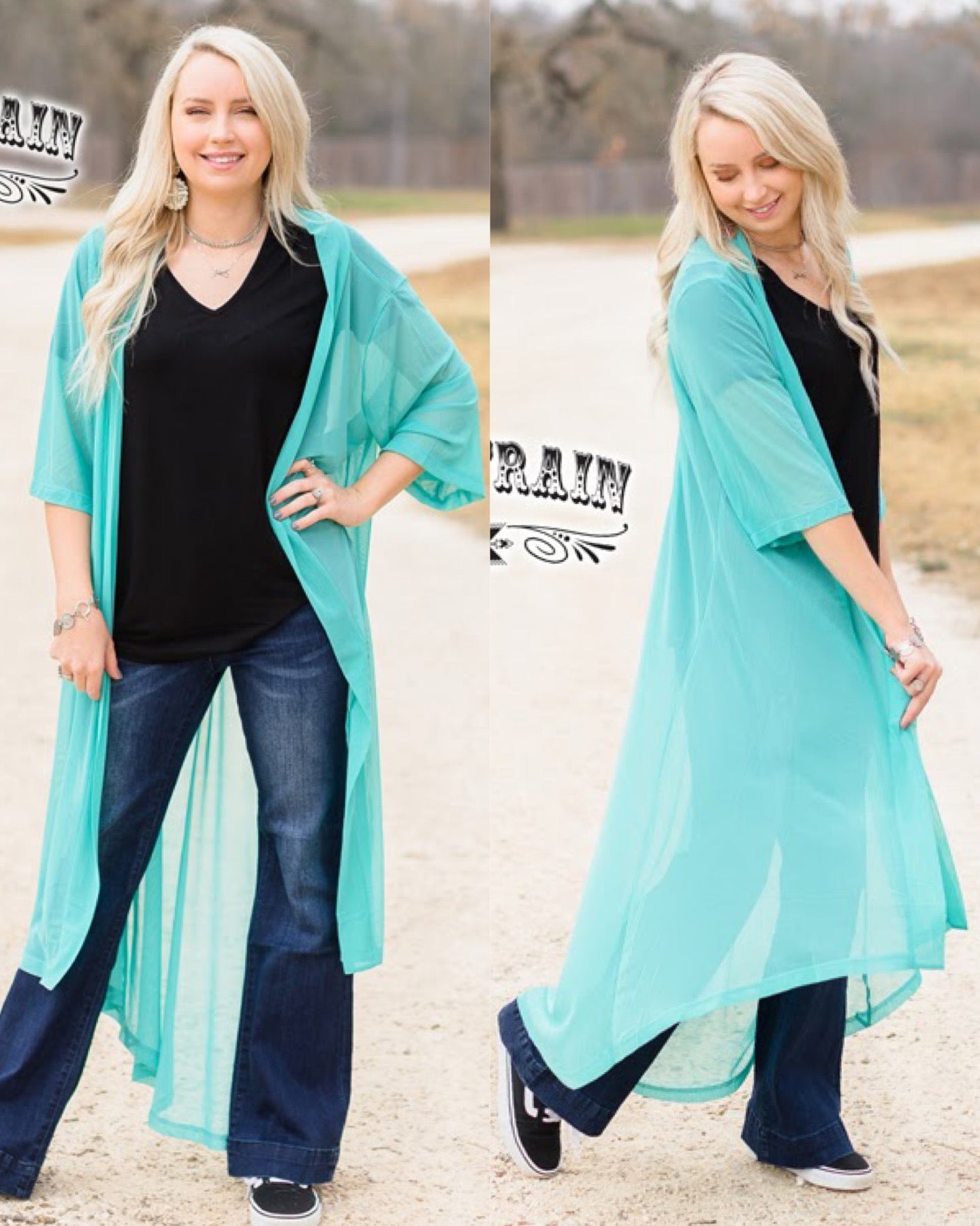 TURQUOISE DUSTER