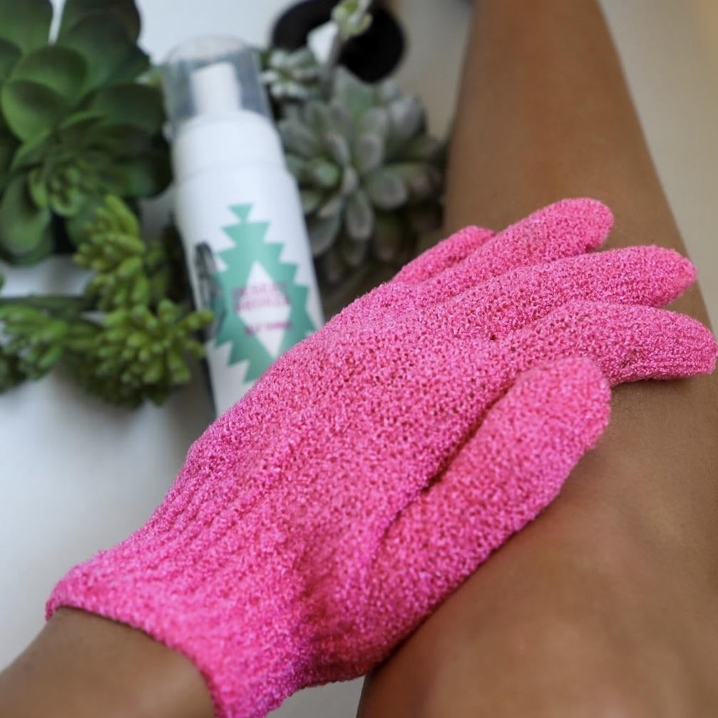 DESERT BRONZE EXFOLIATOR GLOVE