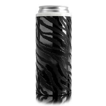 Load image into Gallery viewer, SLIM CAN KOOZIE 12oz {ZEBRA ECLIPSE}
