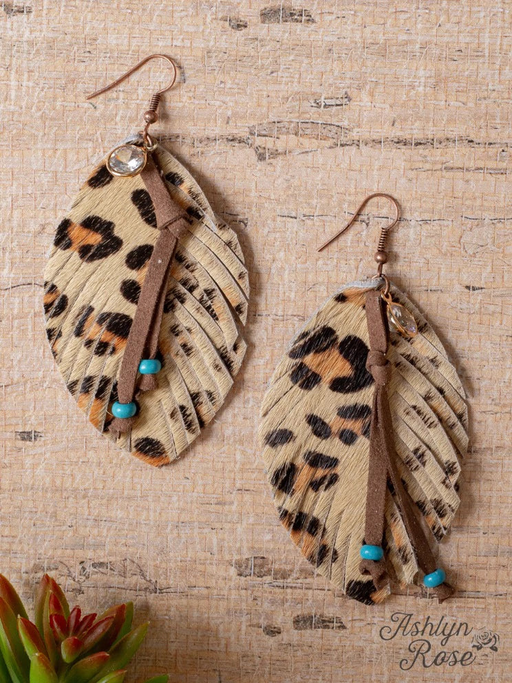 SHOWSTOPPER LEOPARD EARRINGS